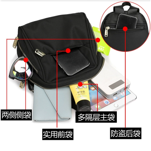 Небольшая сумка, рюкзак, сумка через плечо, нейлоновая модная водонепроницаемая сумка, ткань оксфорд, коллекция 2023