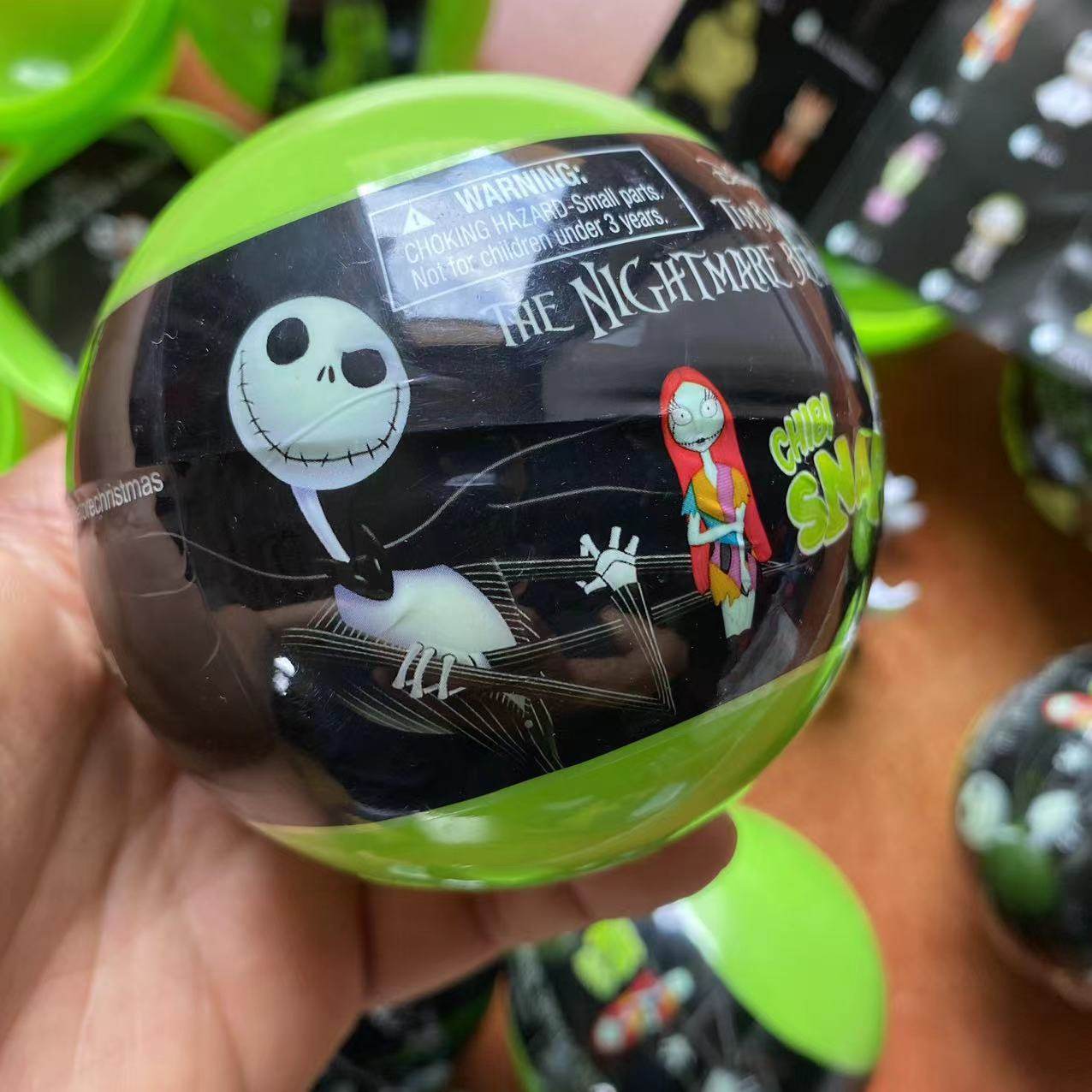 绿色扭蛋圣诞夜惊魂杰克莎莉公仔摆件，原价15.90超值入手！_盒蛋_淘宝游戏网, image size:1276x1276