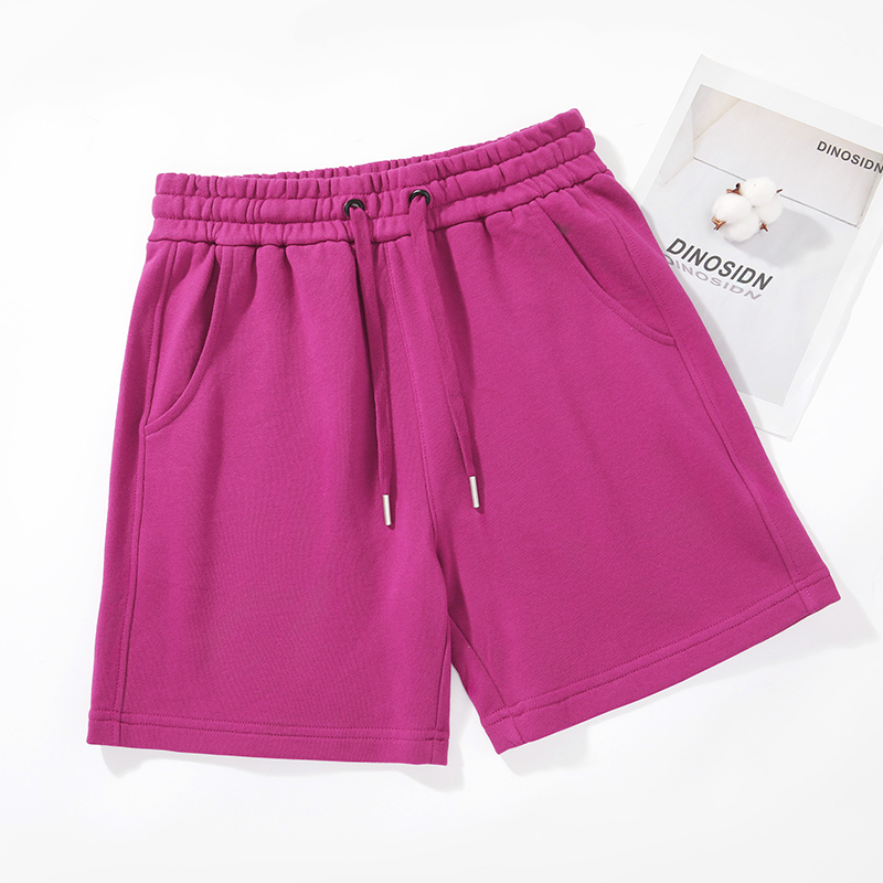 Summer Pure Cotton Shorts for Women, Heavy-Duty Sports Shorts, Five-Point Shorts, Casual Shorts, Beach Shorts, Trendy Outerwear, Washed Process