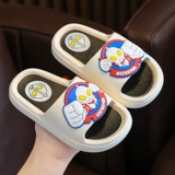 Ultra, детский Ультрамен Тига, летние нескользящие мультяшные детские тапочки, мягкая подошва