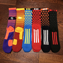 ROSE Rose Running Fitness Sports Socks Towel Bottom High Drum Basketball Socks