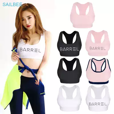 Wetsuit Snorkel suit Vest Running shockproof bra No rim sports underwear with chest pad Yoga suit top female