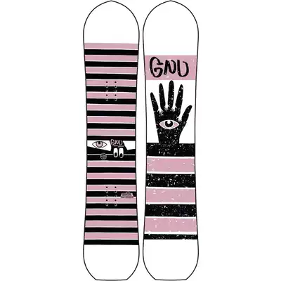 Gnu Gloss C2E snowboard women's American hair