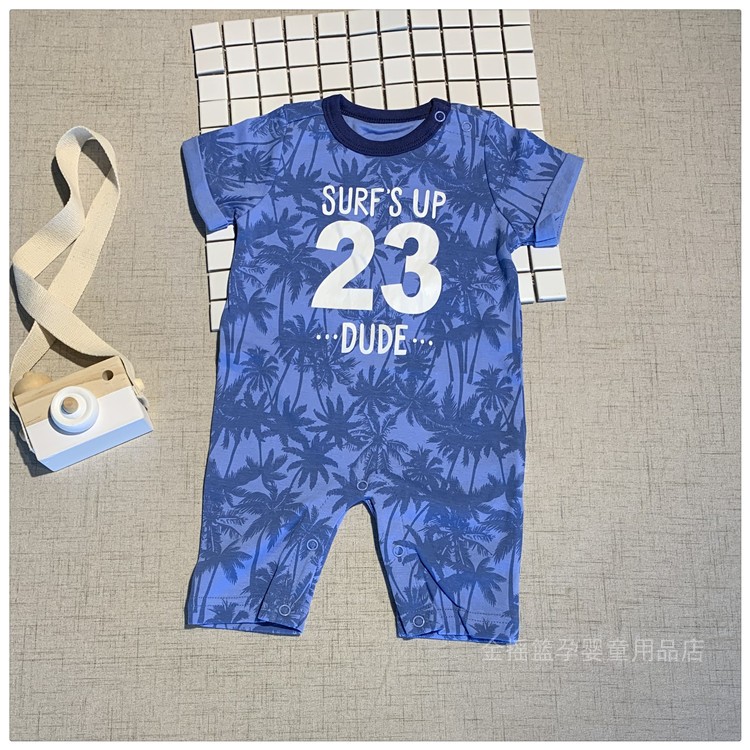Mùa hè 2019 mới cho bé mùa hè quần áo cotton ngắn tay nam và nữ quần áo trẻ em romper outwear - Áo liền quần áo trẻ em