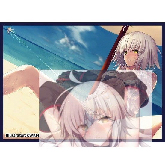 Game king anime girl set FATE FGO black Joan of Arc water with venue limited card set card set 5F3