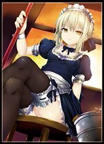 Animation Sister FATE FGO Black SABER Black Hairless Maid Set Limited Card Set Set Set Case 5CW