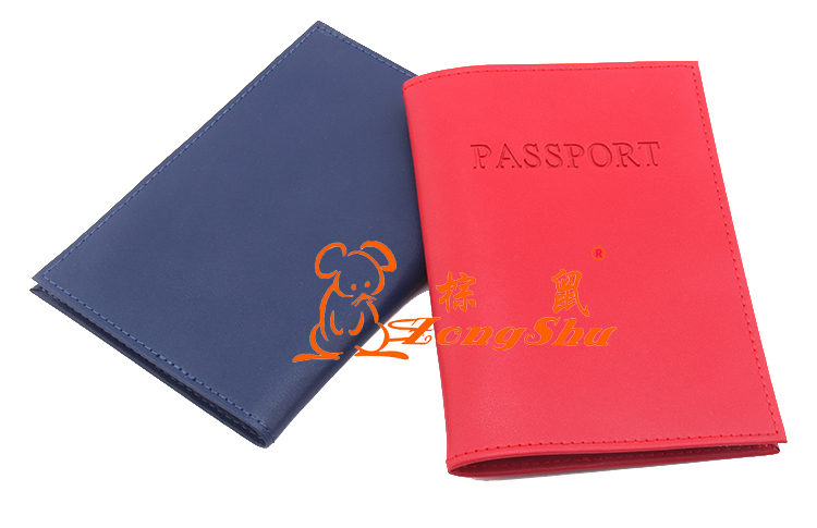 Usd 15 58 Leather Pport Cover Soft Folder Custom Company Logo Zoom Lightbox Moreview