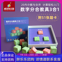 The Kingdom of Wiston Digital Divided Toys Divided Toys for Children Mathematics Advanced Enlightenment Toys Kindergarten Puzzle Toys 3