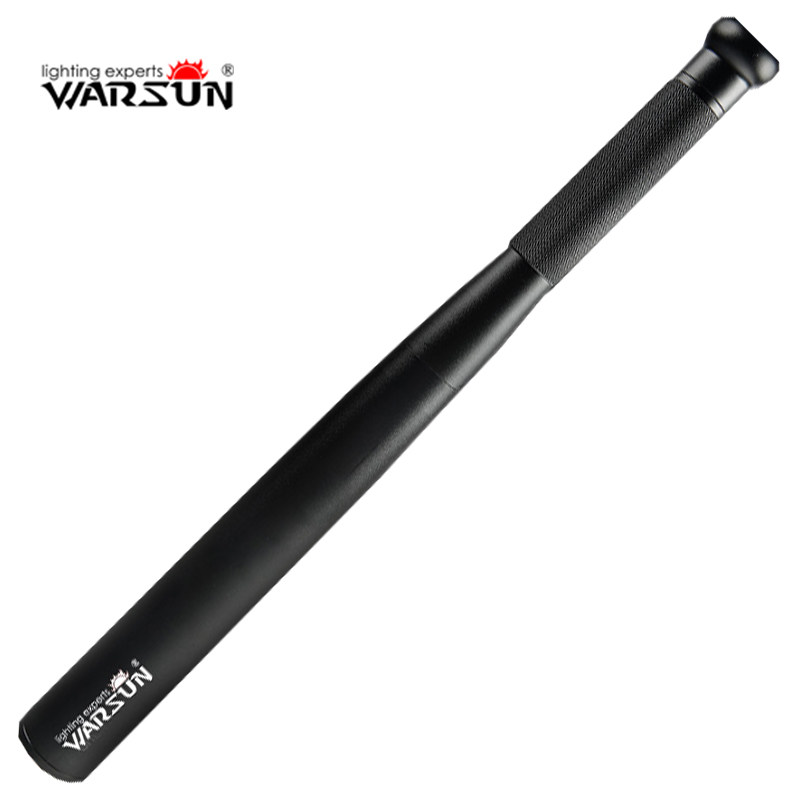 Volson Super Bright Baseball Bat Bright Light Flashlights LED On-board Riot Wolf Anti-Wolf outdoor Far Wolf Tooth Stick