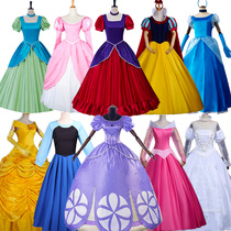 Halloween Cinderella cos anime Snow White Cinderella Cinderella dress long hair ceremony costume performance