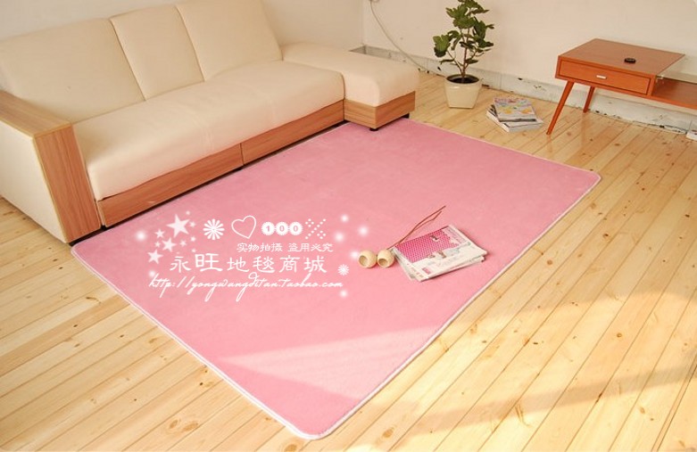 Chỗ cashmere san hô ngủ ngắn sang trọng phòng thảm sống thảm chống trơn trượt có thể được tùy chỉnh vận chuyển - Thảm thảm đỏ