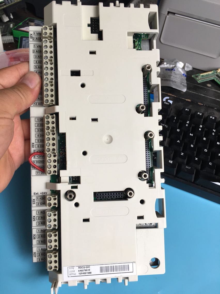 RDCU-02C control board ABB frequency converter ACS800 series 110160200250 main board IO board terminals