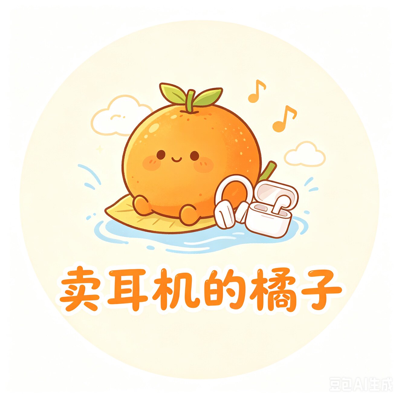 卖耳机的橘子