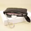 Korean version zipper mini soft leather small coin purse Men and women sheepskin thin coin bag Coin bag Leather key bag