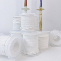 Aromatherapy essential oil handmade DIY candle wick cotton line smoke-free cylindrical wax fine rod-shaped wax release wick material