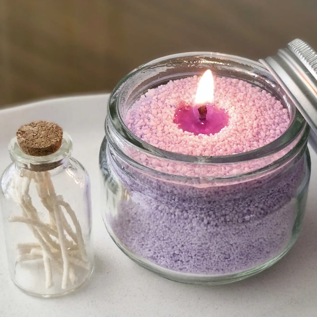 手工DIY珍珠沙沙画珠光流光香薰蜡烛，儿童节庆礼物新选择？🌟-香薰蜡烛-淘宝好物网, image size:1012x1012