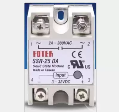 FOTEK Yangming single-phase solid state relay SSR-25DA 40DA 60DA 100DA DC control AC
