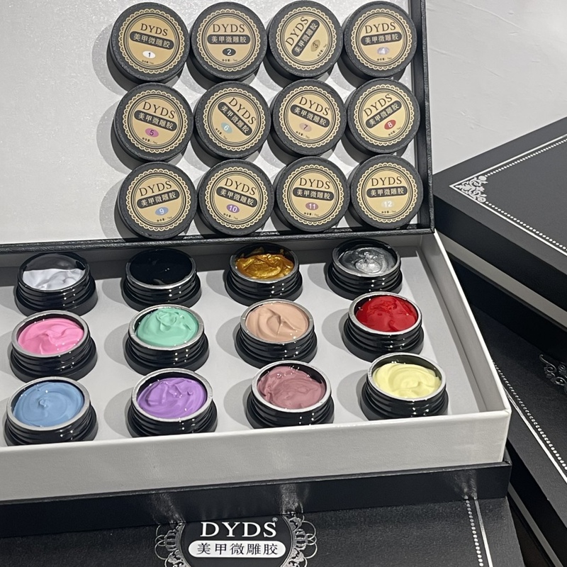 Dyds Nail Art Micro Carving Gel No-Wash Powderable Three-Dimensional Texture Gel