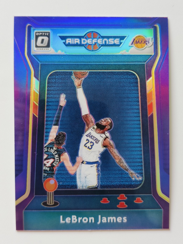 2020-21 Panini Donruss Lebron James Arcade Special Card Purple Parallel Star Card 2020-21 Panini Donruss Lebron James Arcade Special Card Purple Parallel Star Card