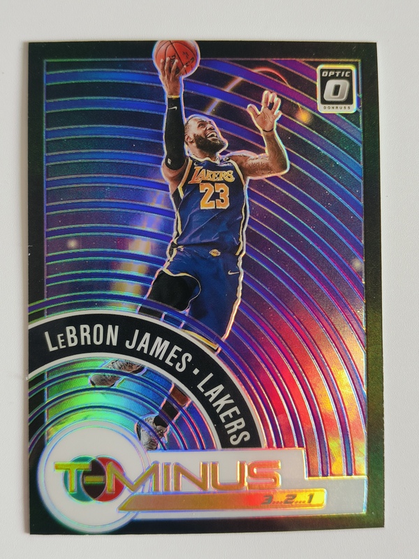 2021-22 Panini Donruss Lebron James Countdown Special Card Purple Parallel Star Card 2021-22 Panini Donruss Lebron James Countdown Special Card Purple Parallel Star Card