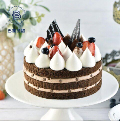 Nanjing Parisian Bay Sweet Cake (Chocolate crisp cake) 7-inch birthday cake Nanjing Tongcheng Distribution