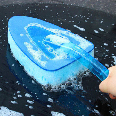 Car Wash Sponge Brush Long Handle Car Suction Sponge Large Size Car Wash Tool With Handle Unhurt Car Paint 