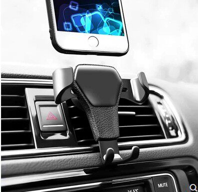 Car air outlet Mobile phone frame Creative on-board gravity mobile phone frame Locomotive Load In-car accessories Decorative Snapback
