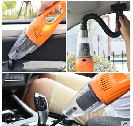 Vehicle vacuum cleaner car vacuum cleaner powerful in-car handheld suction power high power dry and wet for 12V vehicles