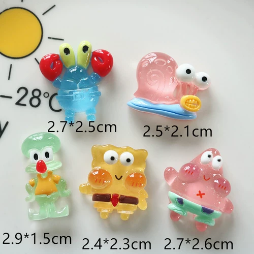 Прозрачная трехмерная поролоновая детская водонепроницаемая наклейка, чехол для телефона ручной работы, заколка для волос, 3D, DIY