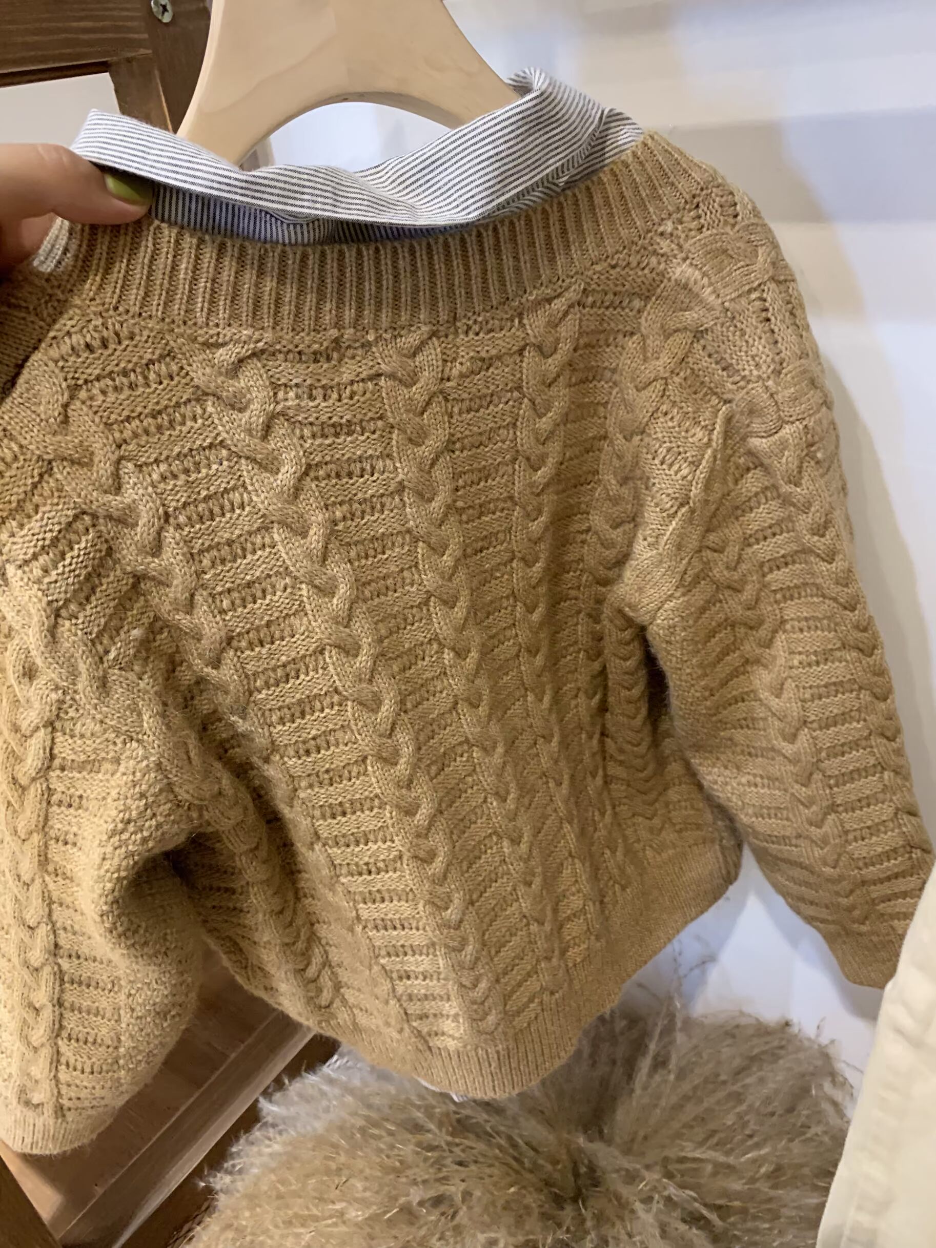 Quần áo trẻ em hàn quốc 2019 mùa thu mới thời trang Áo len cardigan mới chất lượng cao - Áo khoác áo gió trẻ em