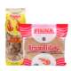 Indonesian imported food Fina brand raw shrimp chips 400g Fina cassava chips fried by yourself for restaurants and five-star hotels