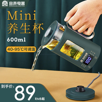 Accommodating-sound cooking tea-ware Home Wellness Kettle Electric Hot Water Cup Portable Office Dorm Room Mini Low Power Cooking Teapot