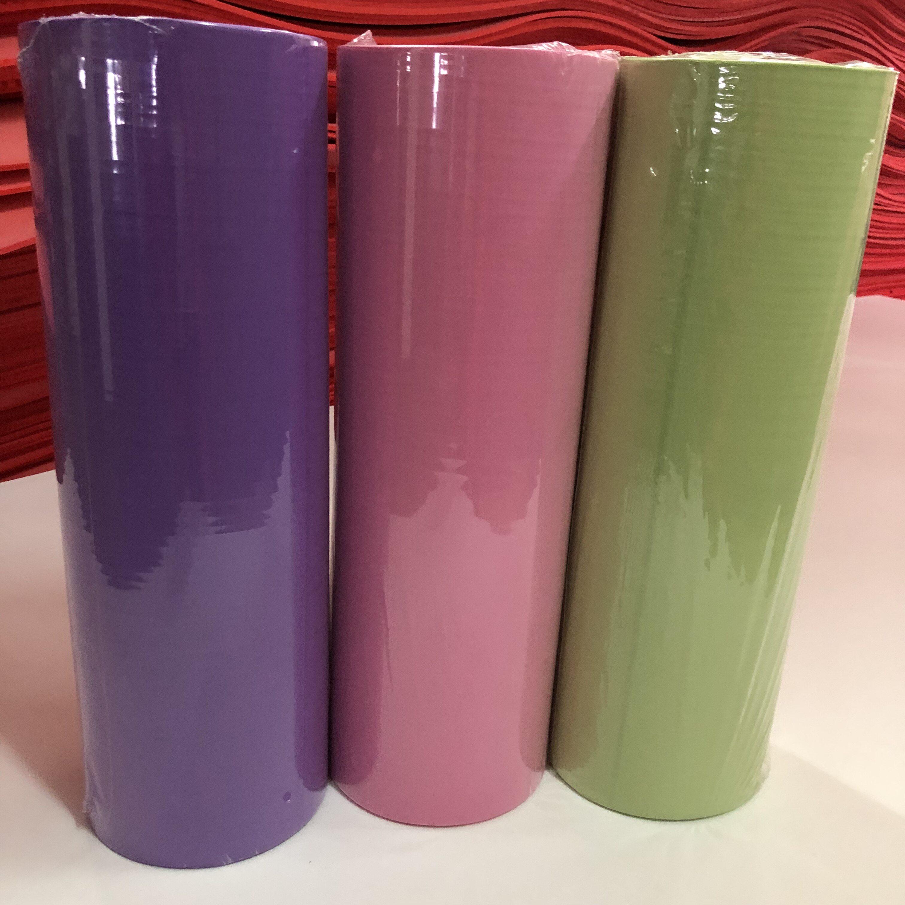 Environmentally friendly and tasteless smooth EVA yoga column massage stick foam shaft extended Pilates stick solid shaft yoga stick