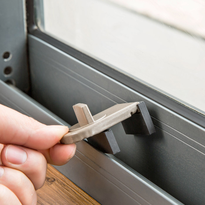 Japan Daiso Sliding Door Window Lock Child Safety Lock
