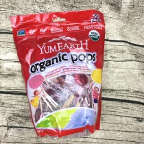 American Yummy Earth natural organic lollipop vitamin C 50 5 flavor 1 year old