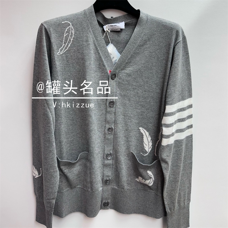 Thom Browne/Tom Brown Men's New Knit Cardigan Mkc594Ay3039 Thom Browne/Tom Brown Men's New Knit Cardigan Mkc594Ay3039