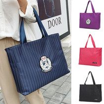 Handheld travel bag women's shoulder luggage bag Korean version of large capacity light shopping bag men's net red travel luggage bag