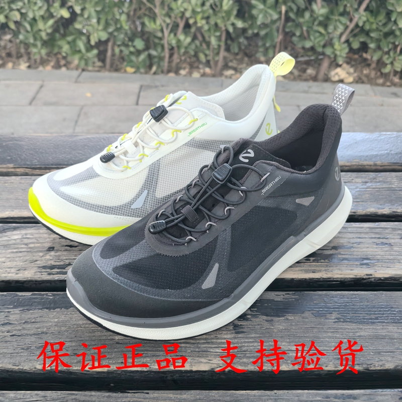 Guaranteed Genuine Ecco Spring and Summer Fabric Breathable Sports Running Shoes Biom Casual Shoes Men's Shoes 830874