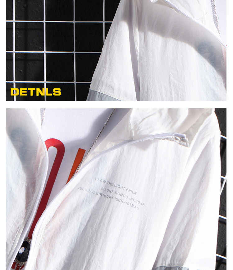 Skin Jacket Men 2021 New Summer Korean-style casual wear jacket Spring and Summer thin jacket breathable skin clothing pic 13