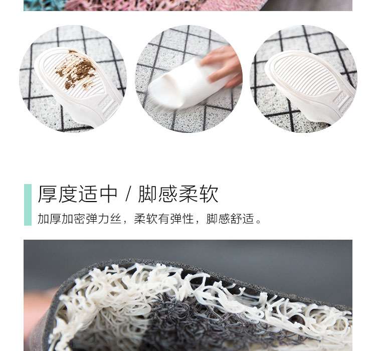 Zanwu ins Bắc Âu flamingo nhà cửa thảm nhà cửa chống bụi mat chống trượt cửa mat - Thảm sàn thảm xốp gấp gọn cho bé