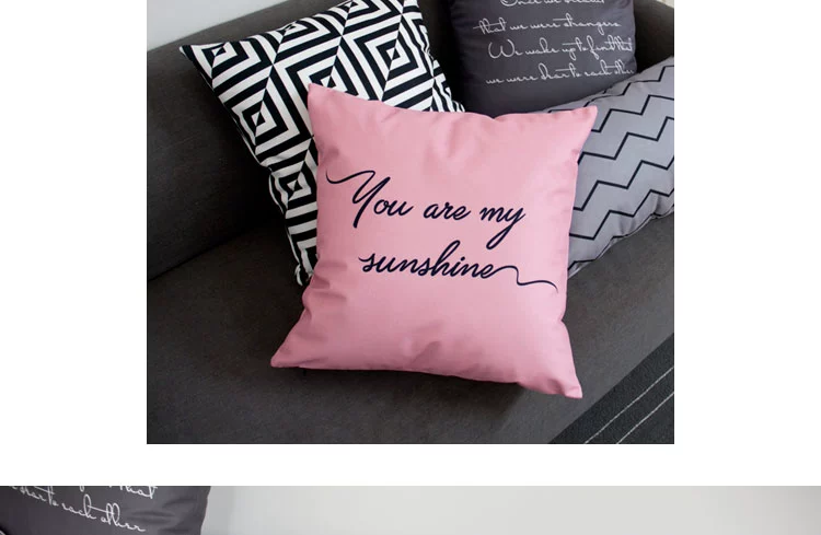 Ngựa vằn beo châu Âu hiện đại sofa nhỏ gọn đệm gối lông tơ gốc gối hình học sóng gối - Trở lại đệm / Bolsters gối tựa lưng sofa