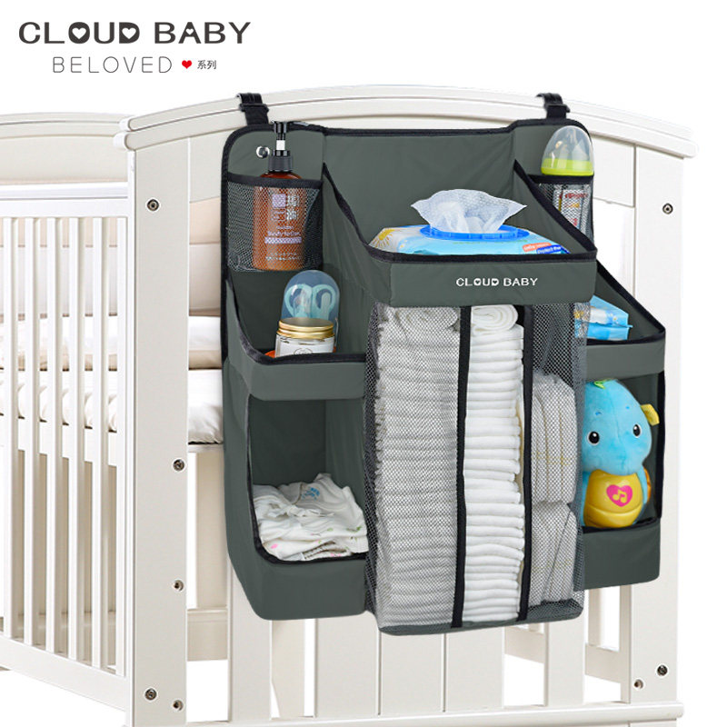 Buy Baby cot collection bag hanging bag baby head storage rack newborn