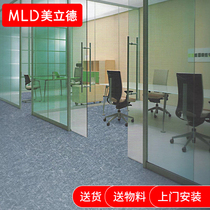 Thickened 2 6MM office floor glue PVC plastic floor mat environmental protection non-slip conference room channel aisle Airport floor glue
