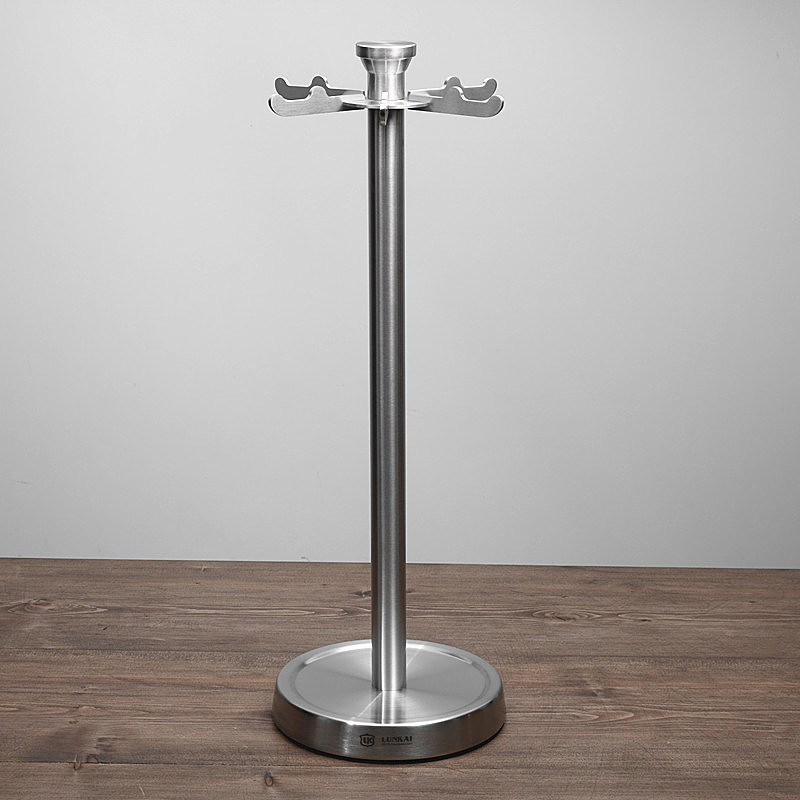 Export to Germany 18 10 stainless steel kitchen spoon shovel pylons Household floor rotating shelf storage rack