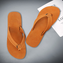 Summer flip-flops mens arch support correction non-slip lightweight outer wear casual flip-flops beach outdoor slippers