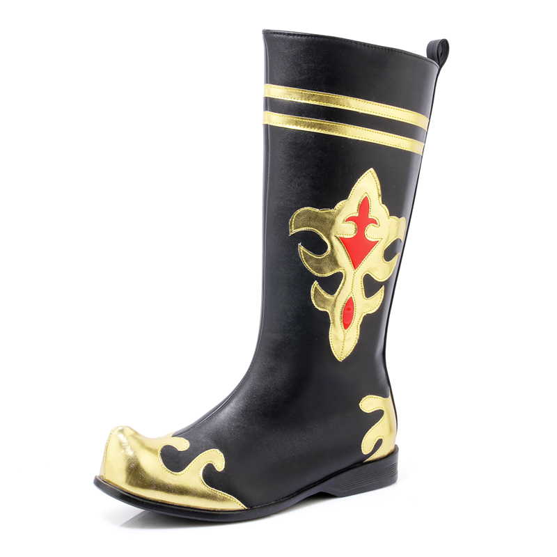 Tibetan boots Mongolian performance shoes minority dance performance boots high boots men's Tibetan boots flat dance boots