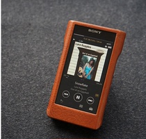 Dignis Sony SONY NW-WM1A WM1Z Leather Case Protective Case Gold Brick Black brick