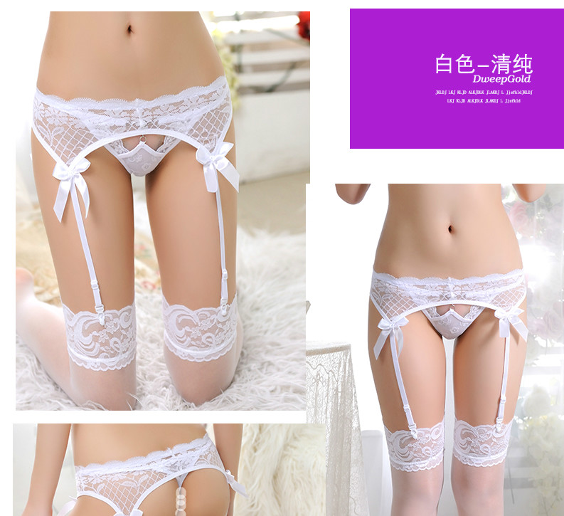 Vớ sling gợi cảm quyến rũ Đồ lót gợi cảm hát vớ ren châu Âu và Mỹ nịt bít tất bằng da pu