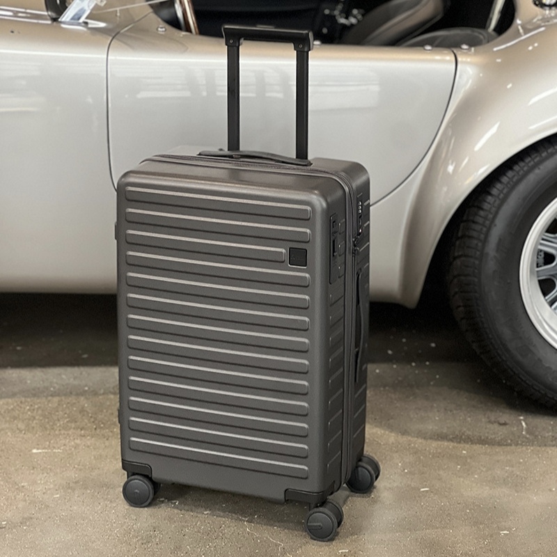 Hinomoto Remote-Controlled Brake Wheel Suitcase Ykk Explosion-Proof Zipper Travel Case with Removable Liner