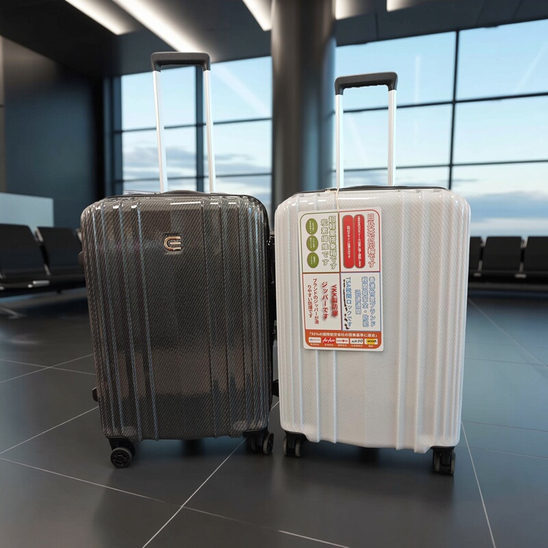 Ultra-Light Suitcase Made of Carbon Aluminum Fiber, Anti-Deformation Luggage with Japanese Universal Wheels and Ykk Explosion-Proof Zipper